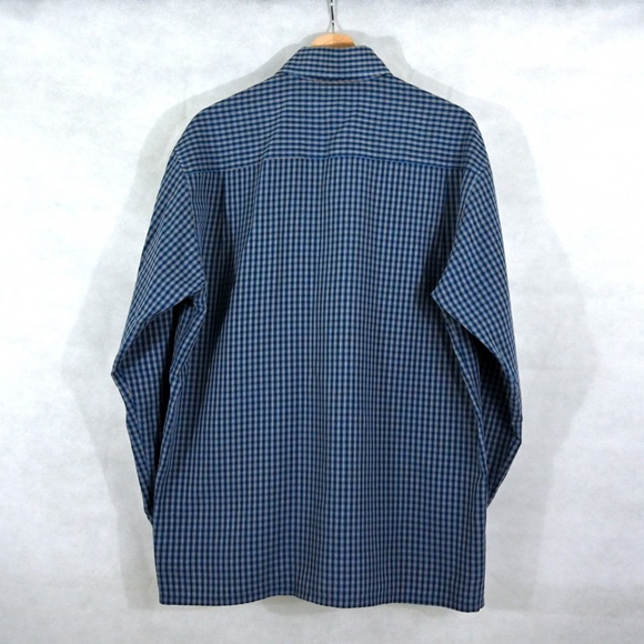 *Moved to @Foxtail90* BUGATCHI Checkered Button Down - Picture 6 of 8